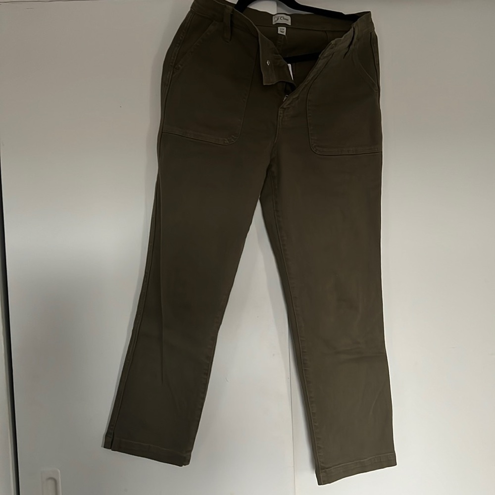 JCREW Straight Leg Crop Pants